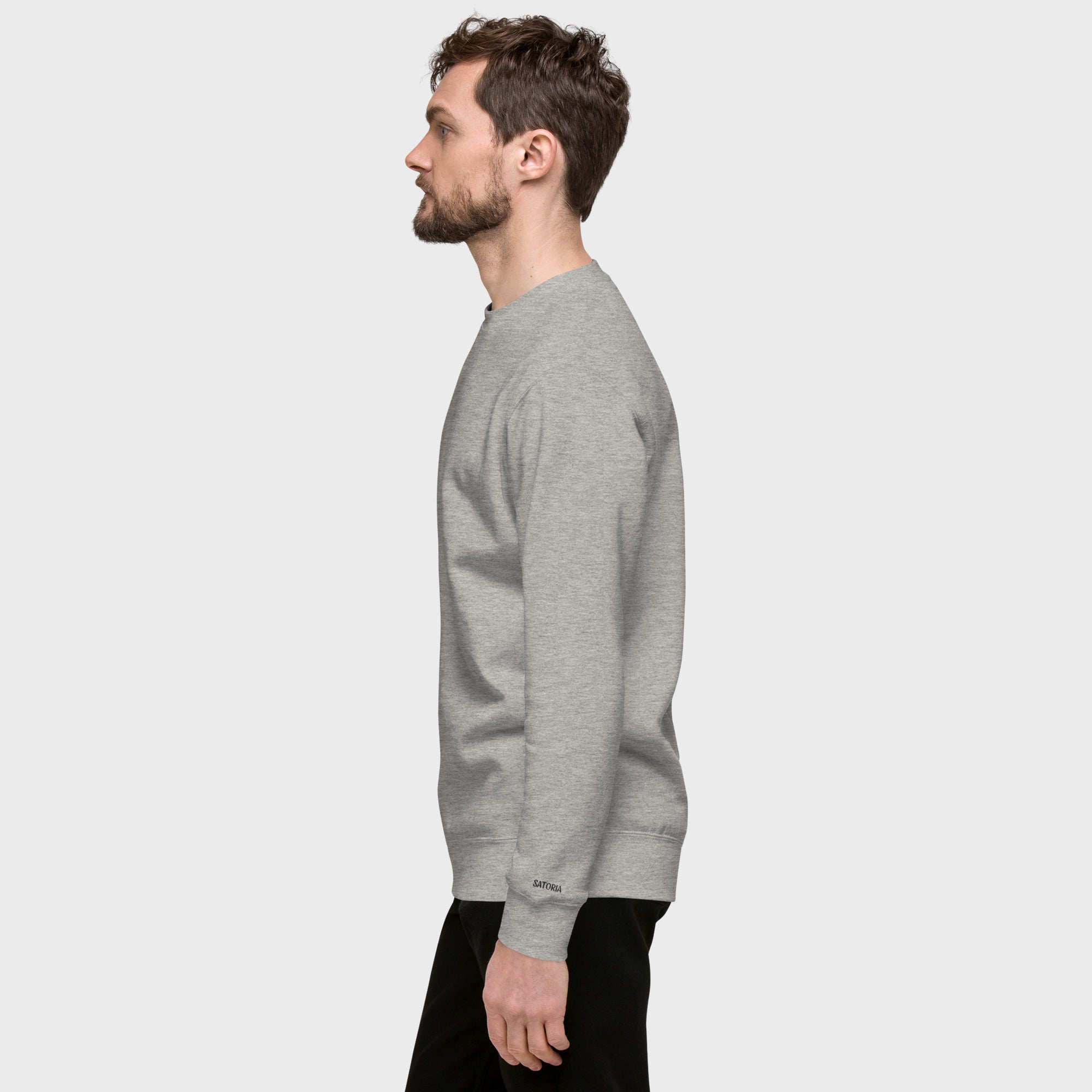 Carbon Grey Sweatshirt #color_carbon grey