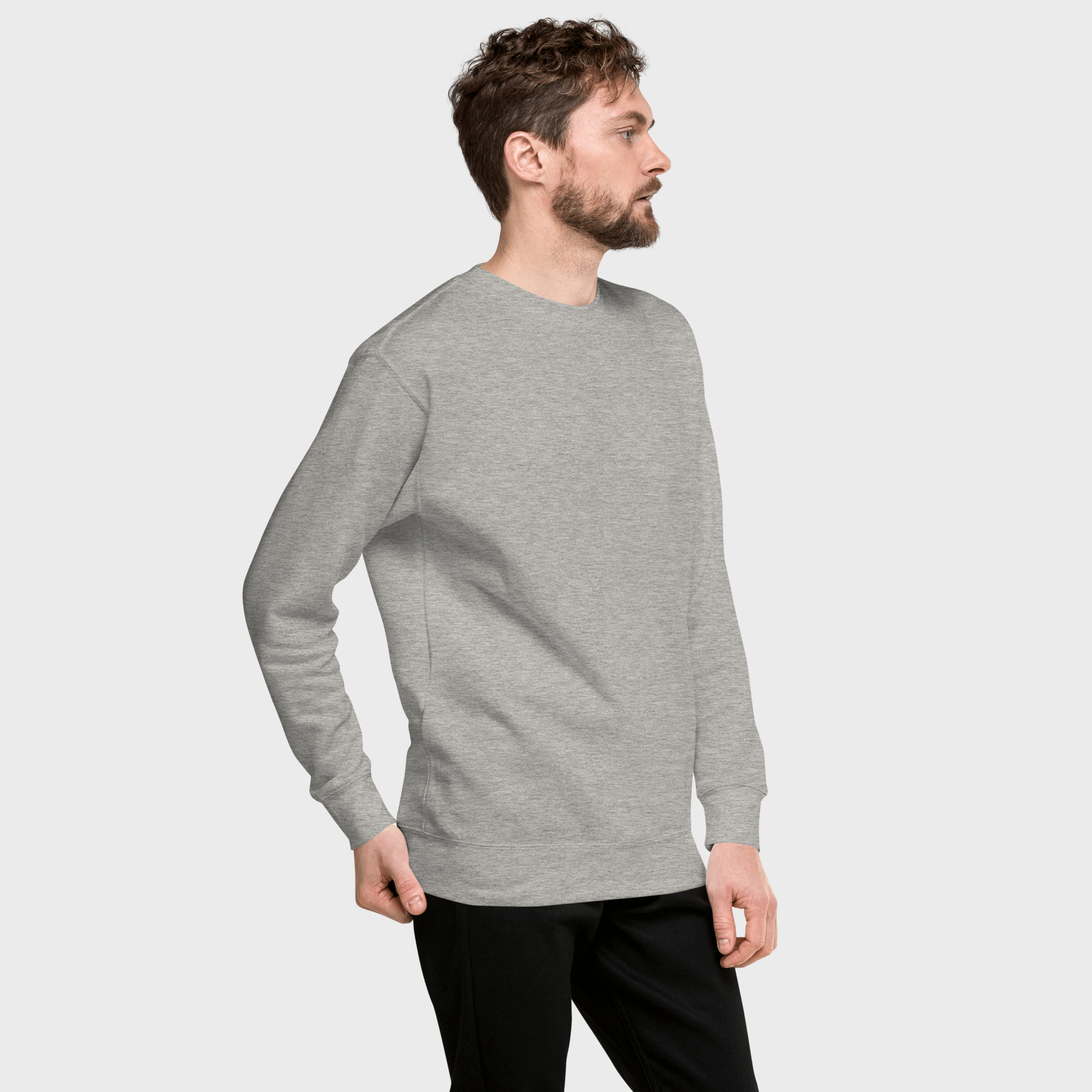 Carbon Grey Sweatshirt #color_carbon grey