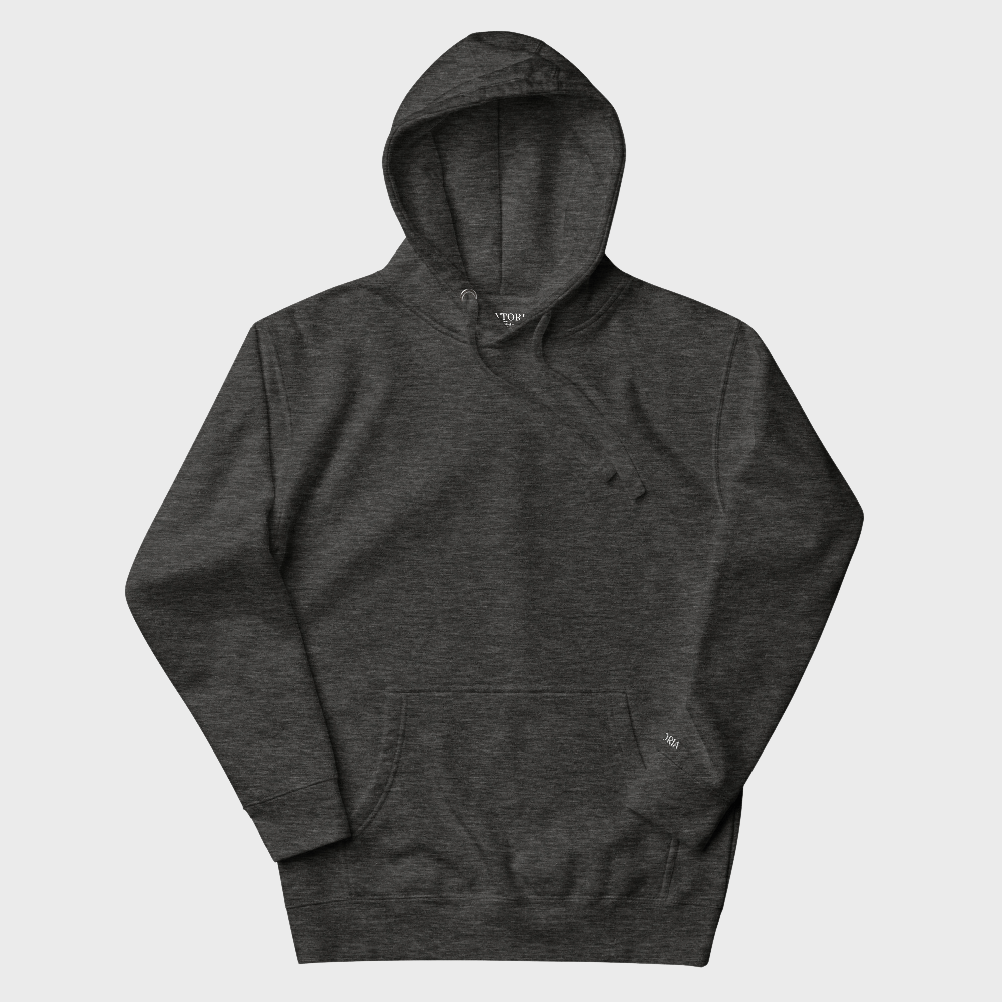 Charcoal Heather Hoodie #color_charcoal heather