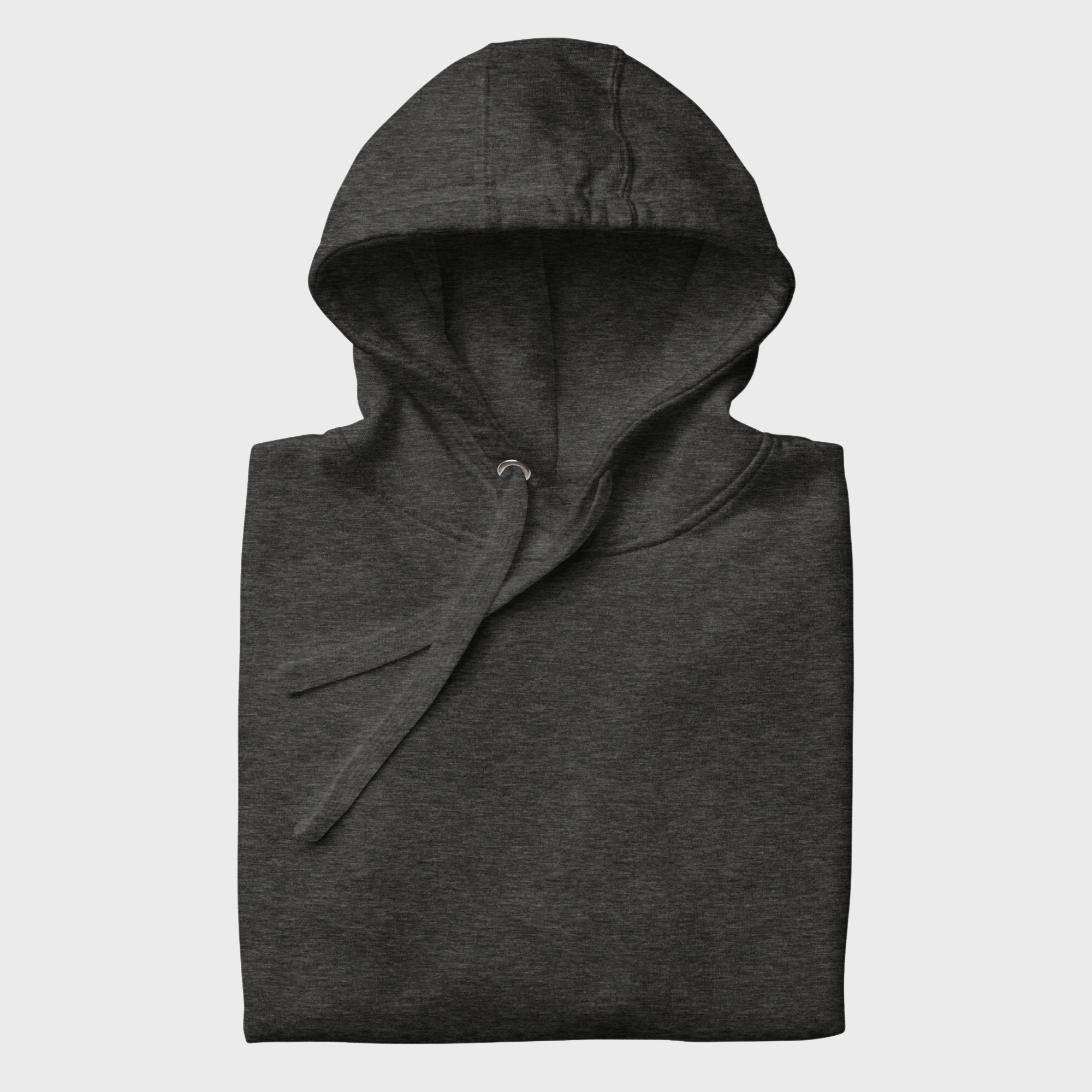 Charcoal Heather Hoodie #color_charcoal heather