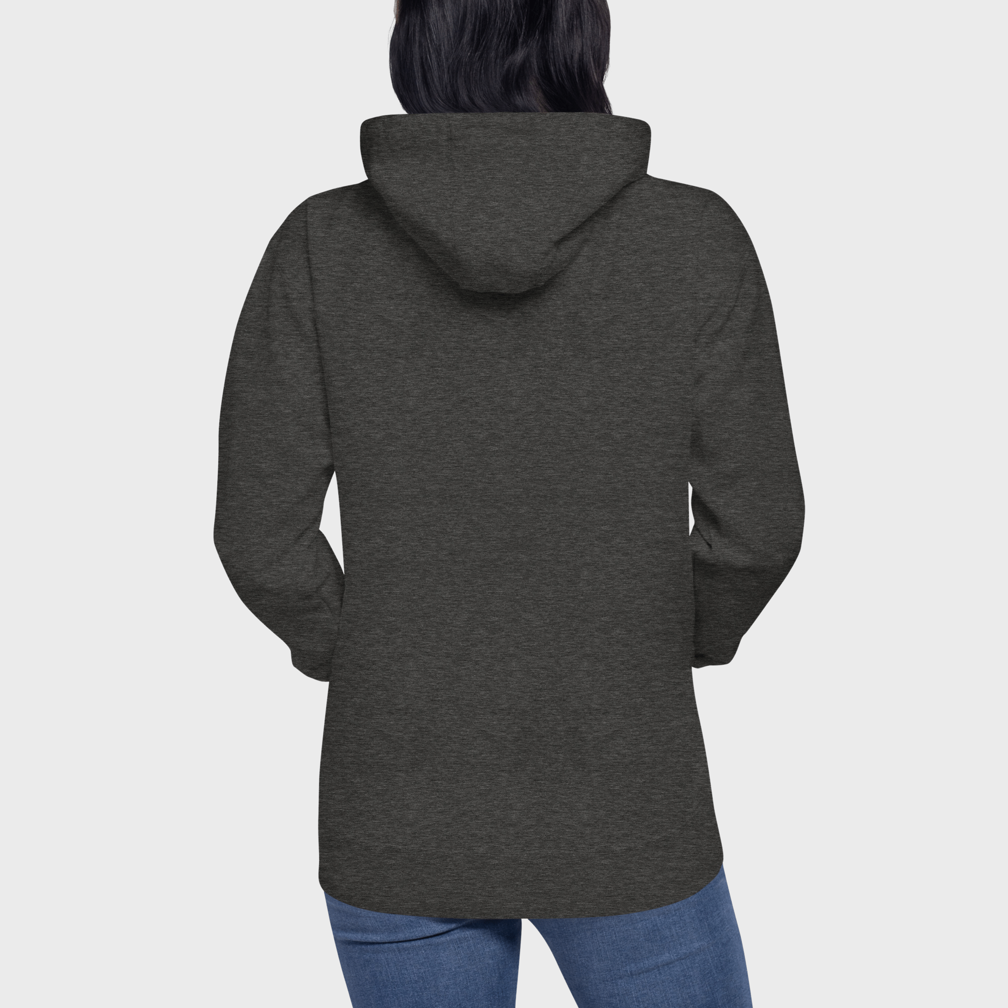 Charcoal Heather Hoodie #color_charcoal heather