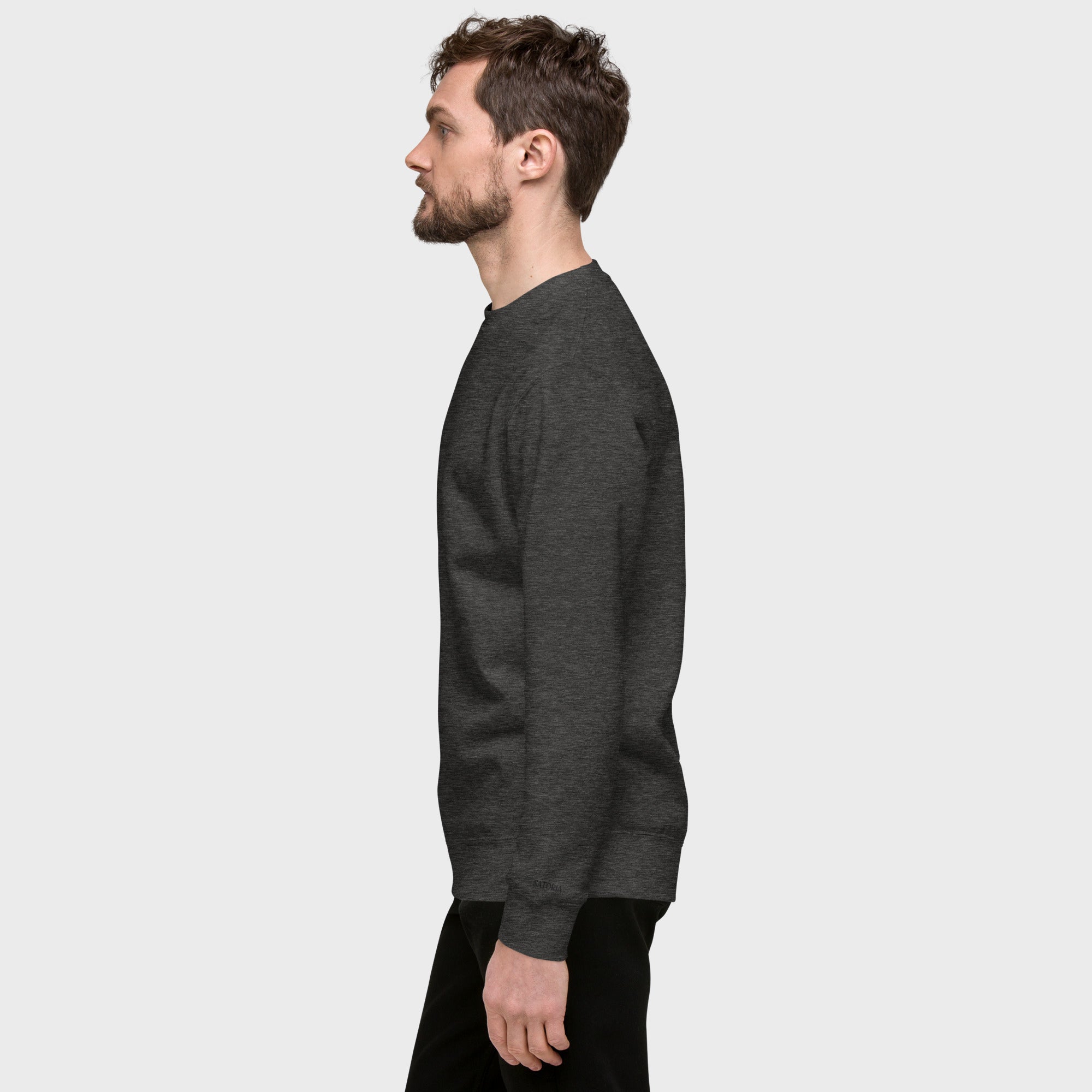 Charcoal Heather Sweatshirt #color_charcoal heather