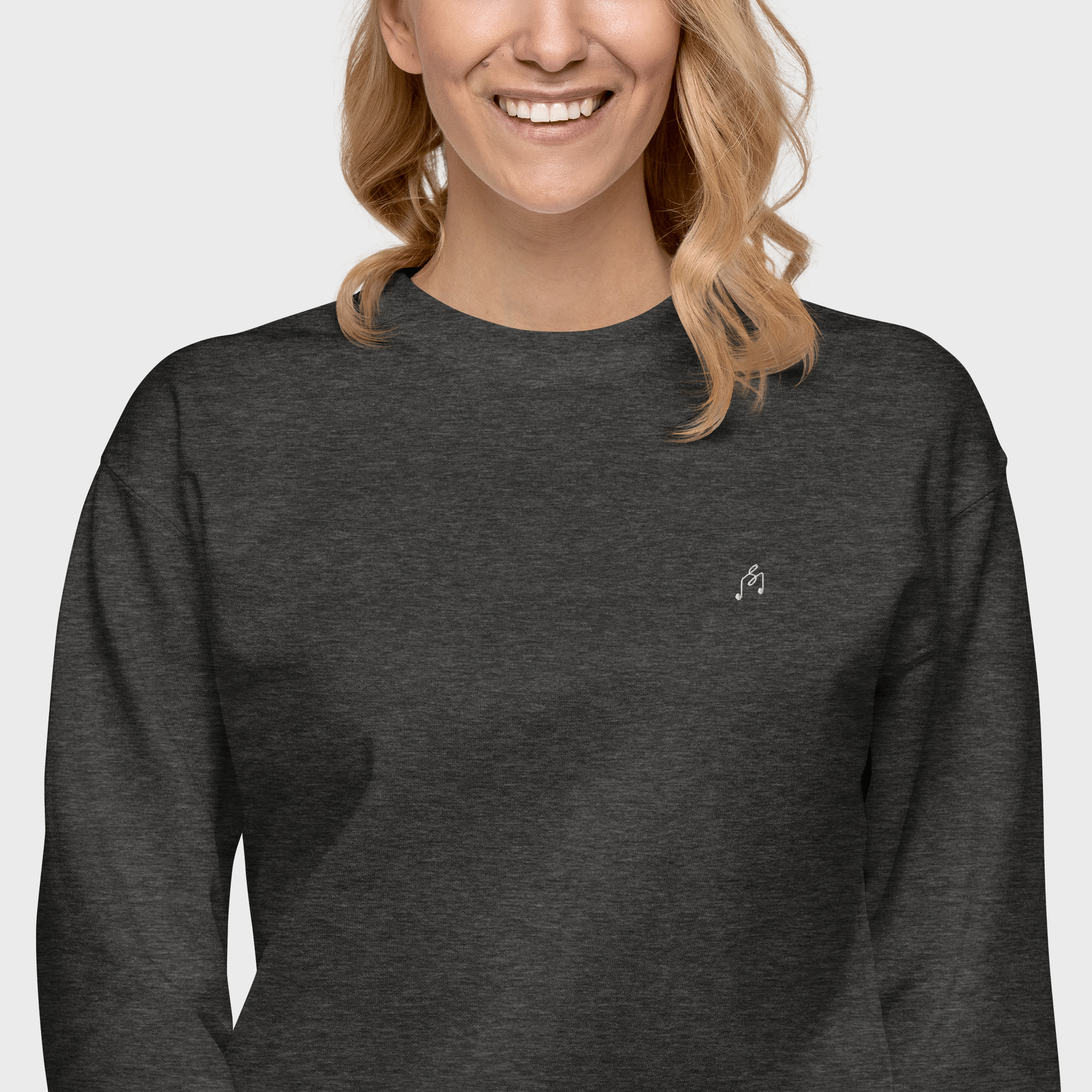 Charcoal Heather Sweatshirt #color_charcoal heather