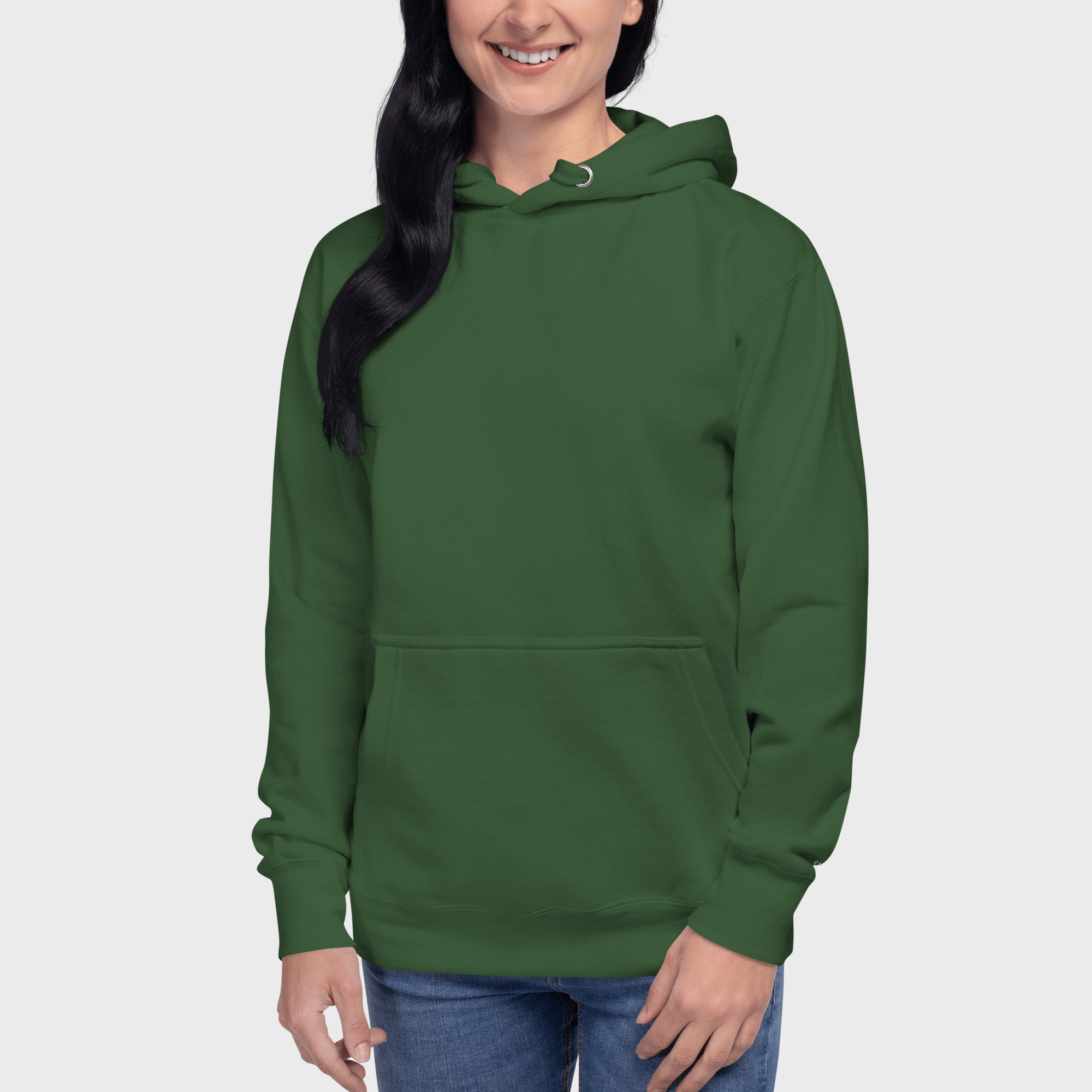 Forest Green Hoodie #color_forest green