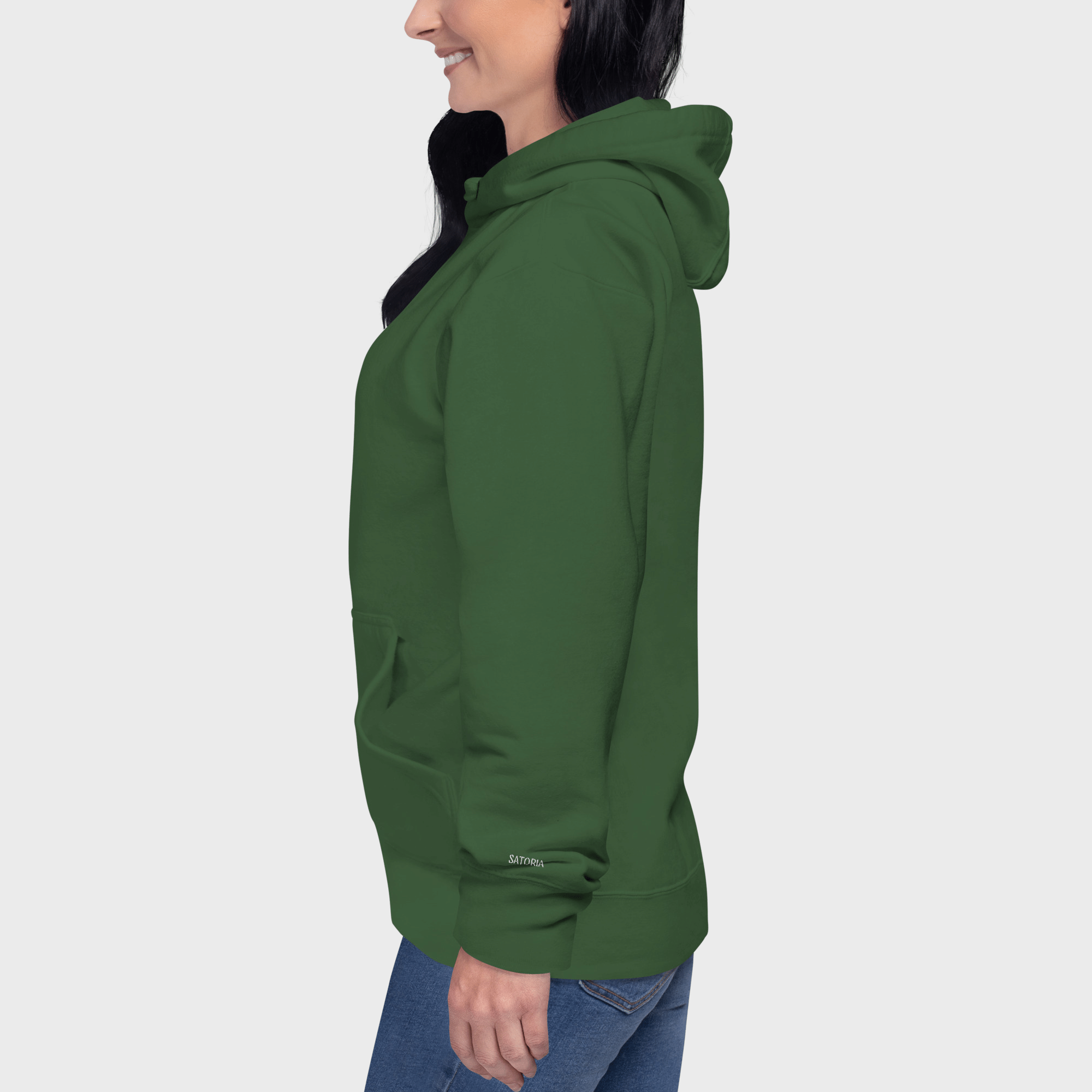 Forest Green Hoodie #color_forest green