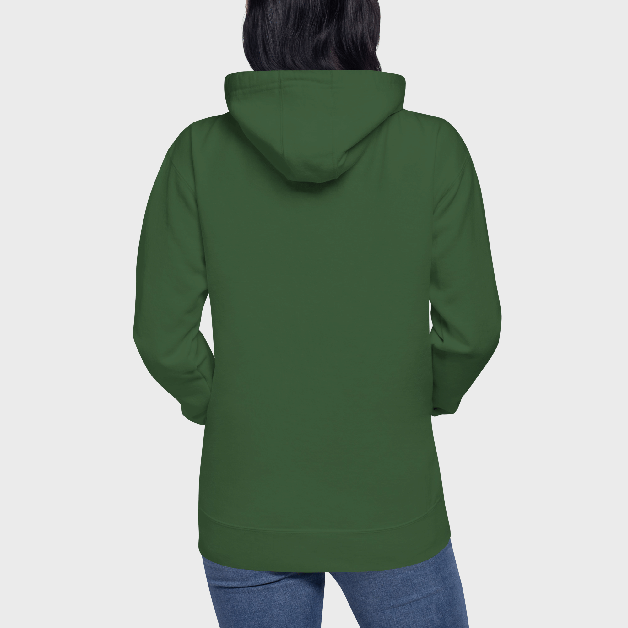 Forest Green Hoodie #color_forest green