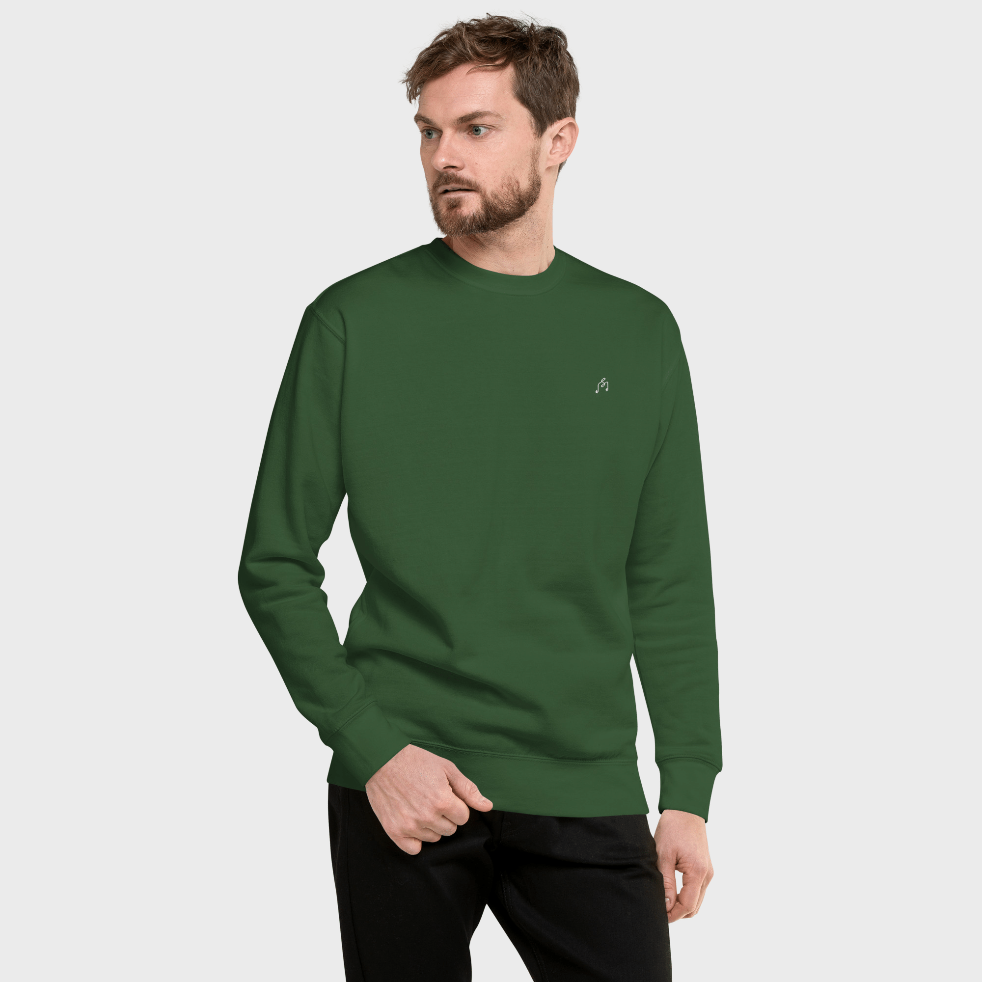 Forest Green Sweatshirt #color_forest green