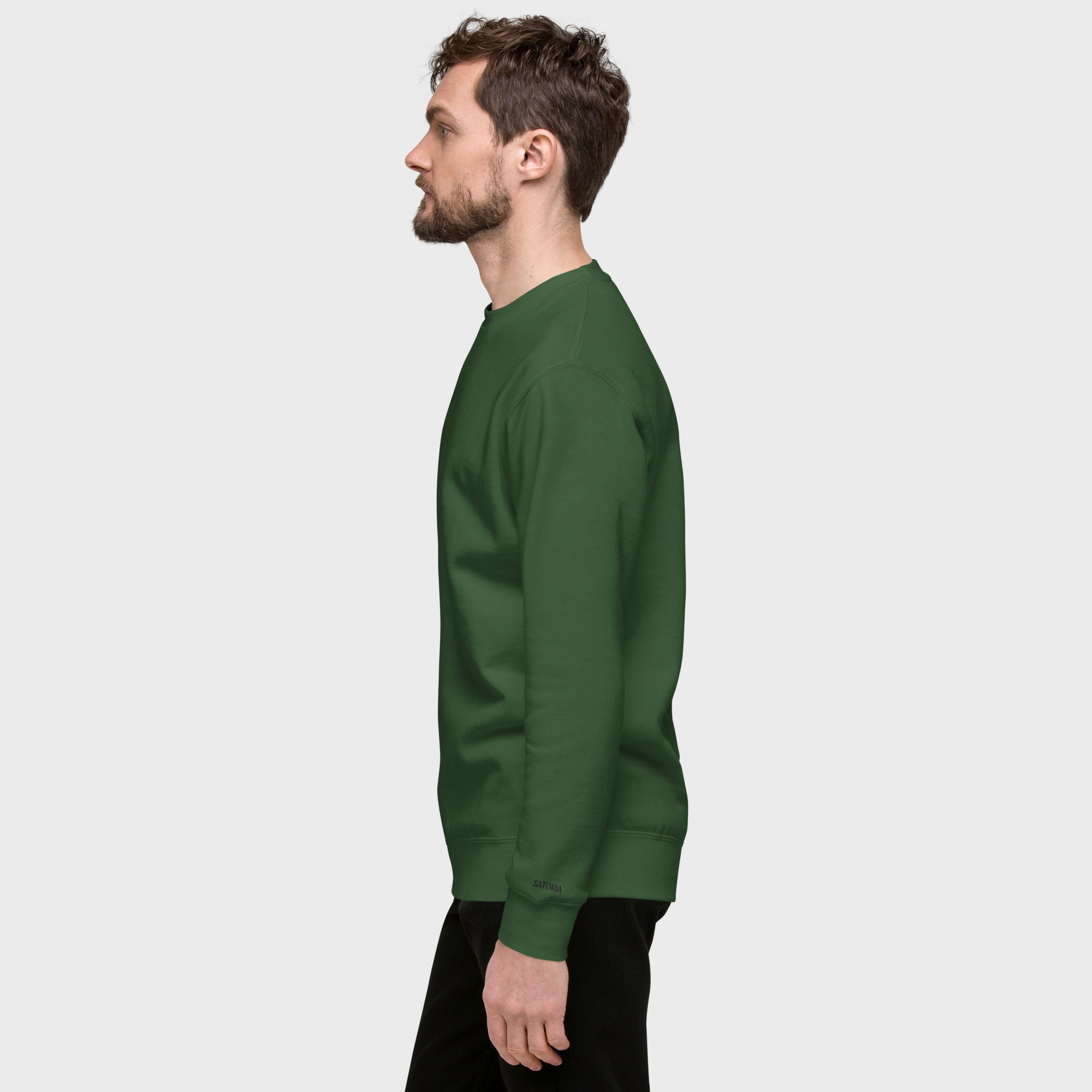 Forest Green Sweatshirt #color_forest green