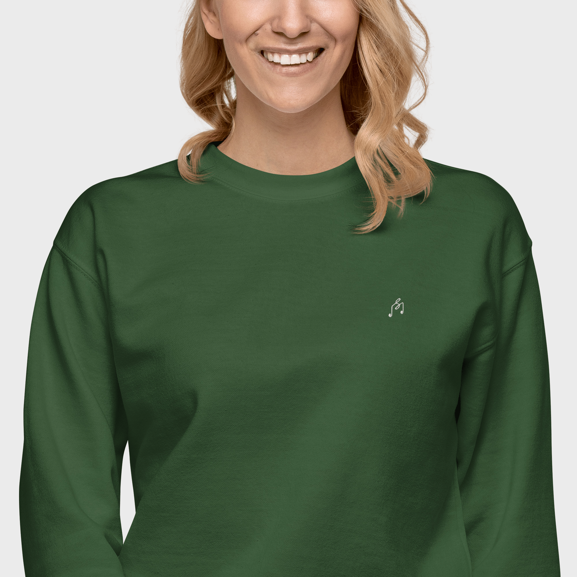 Forest Green Sweatshirt #color_forest green