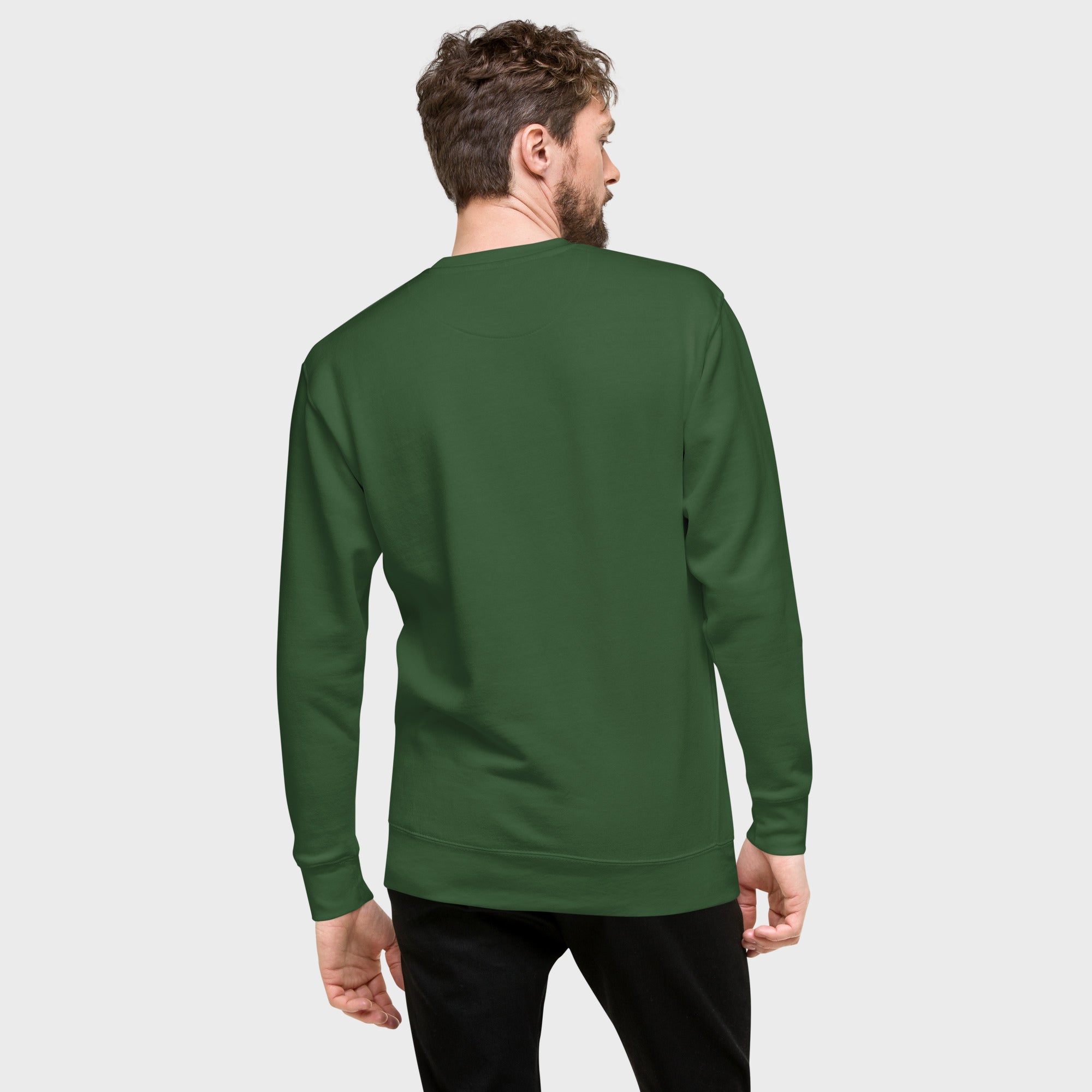 Forest Green Sweatshirt #color_forest green