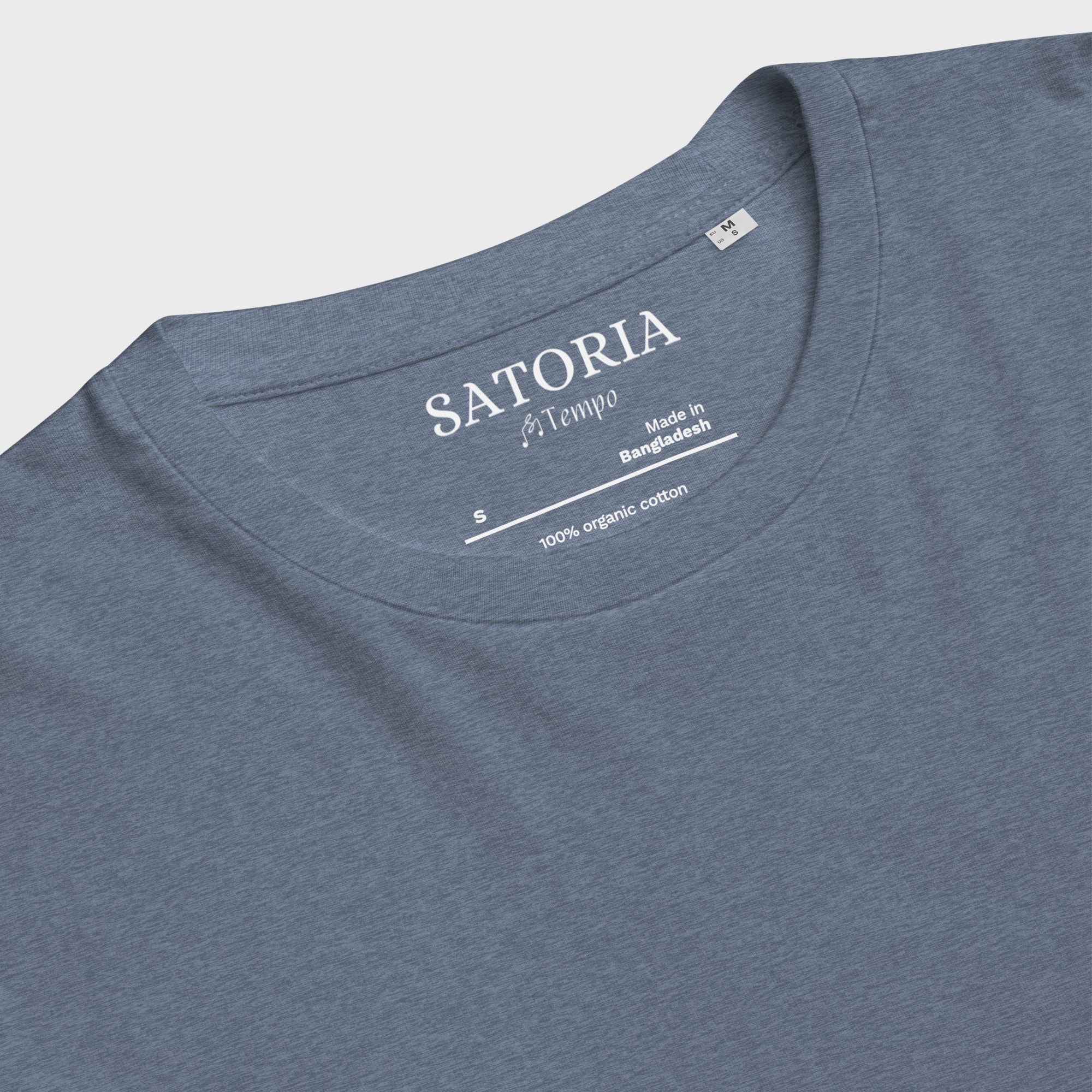 Dark Heather Blue T-Shirt #color_dark heather blue