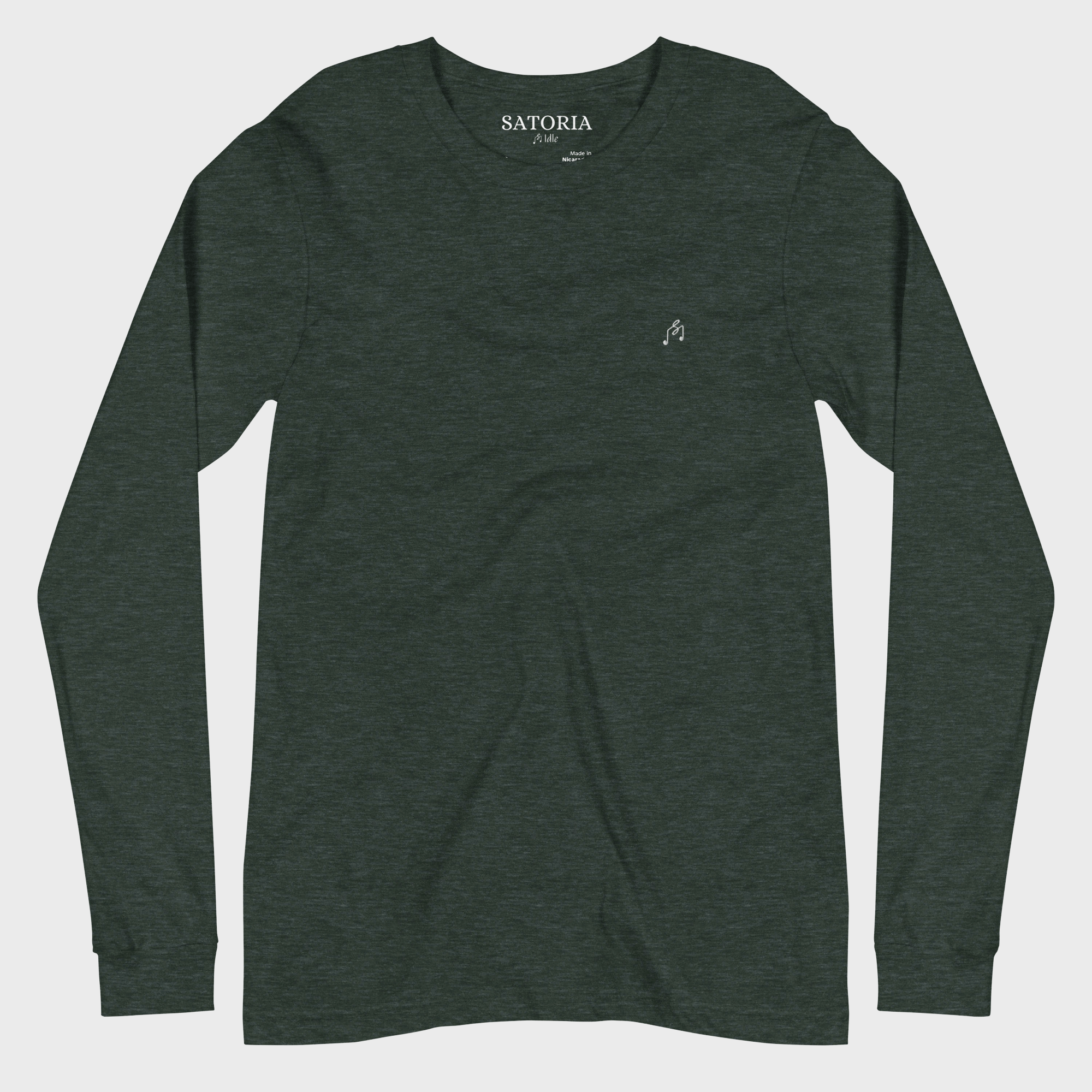 Heather Forest Long Sleeve #color_heather forest