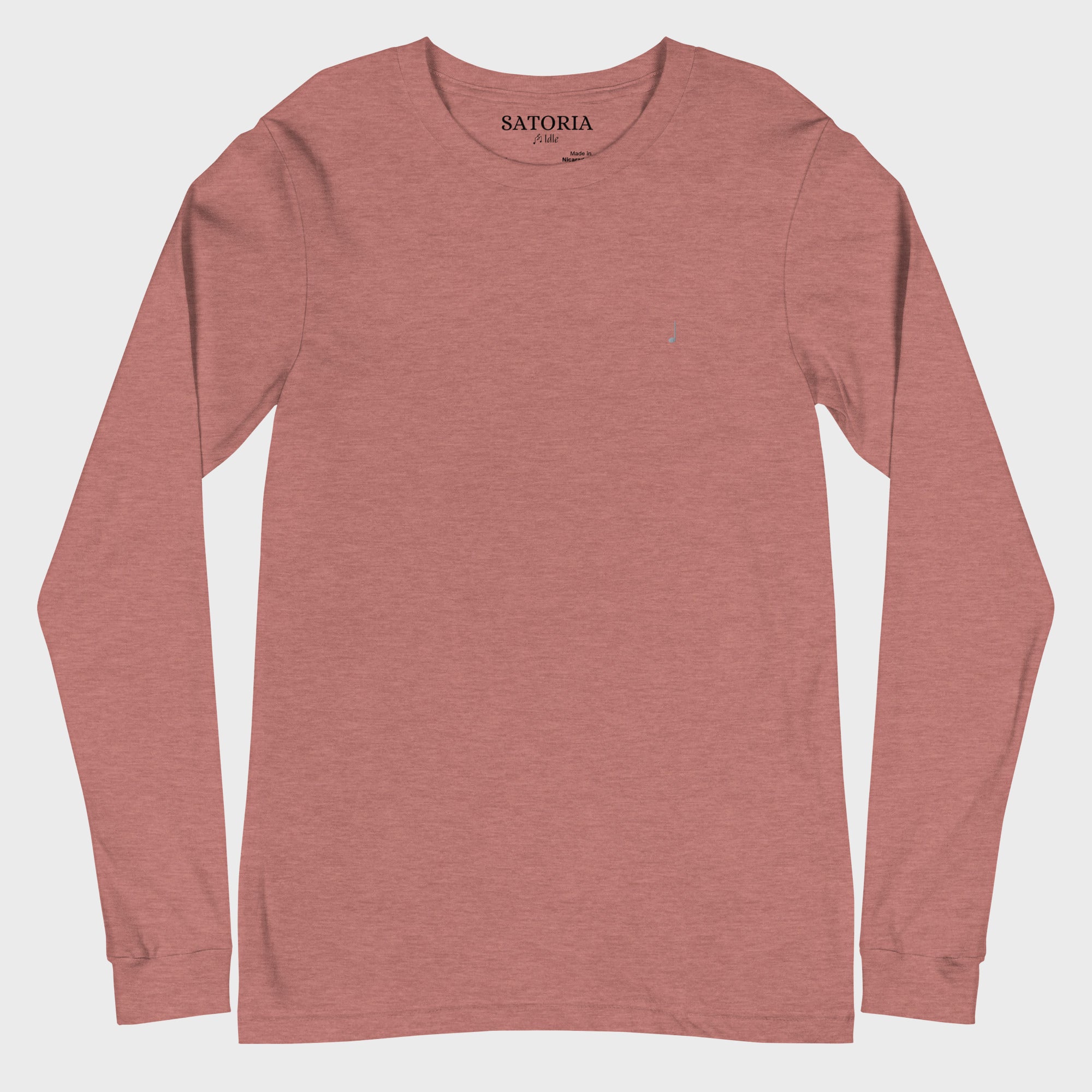 Heather Mauve Long Sleeve #color_heather mauve