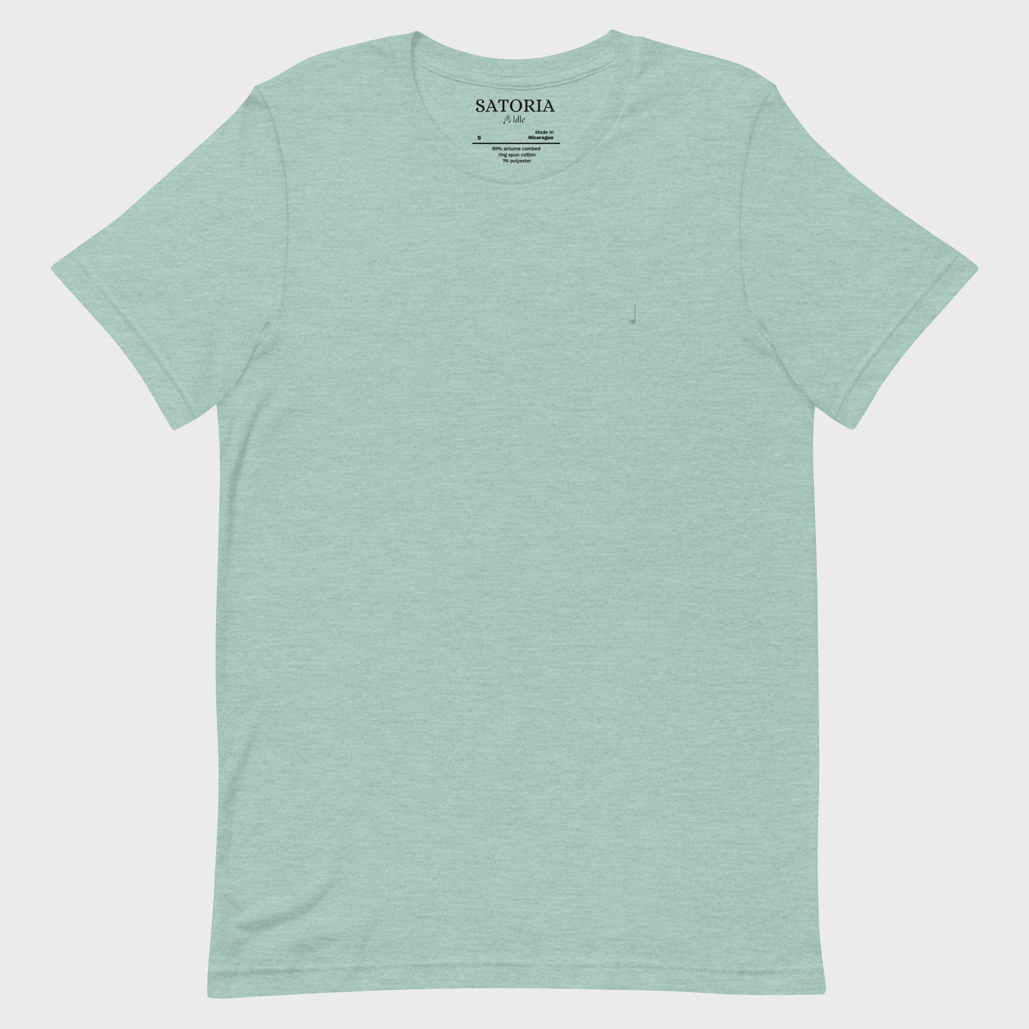 Heather Prism dusty blue Tee #color_heather prism dusty blue