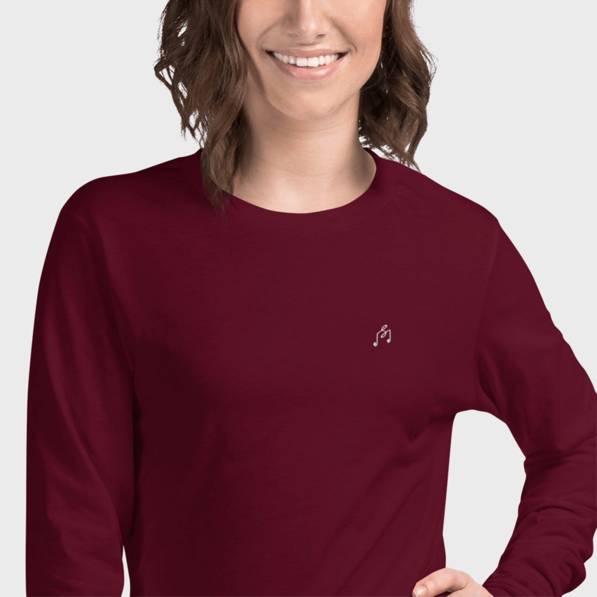 Maroon Long Sleeve #color_maroon