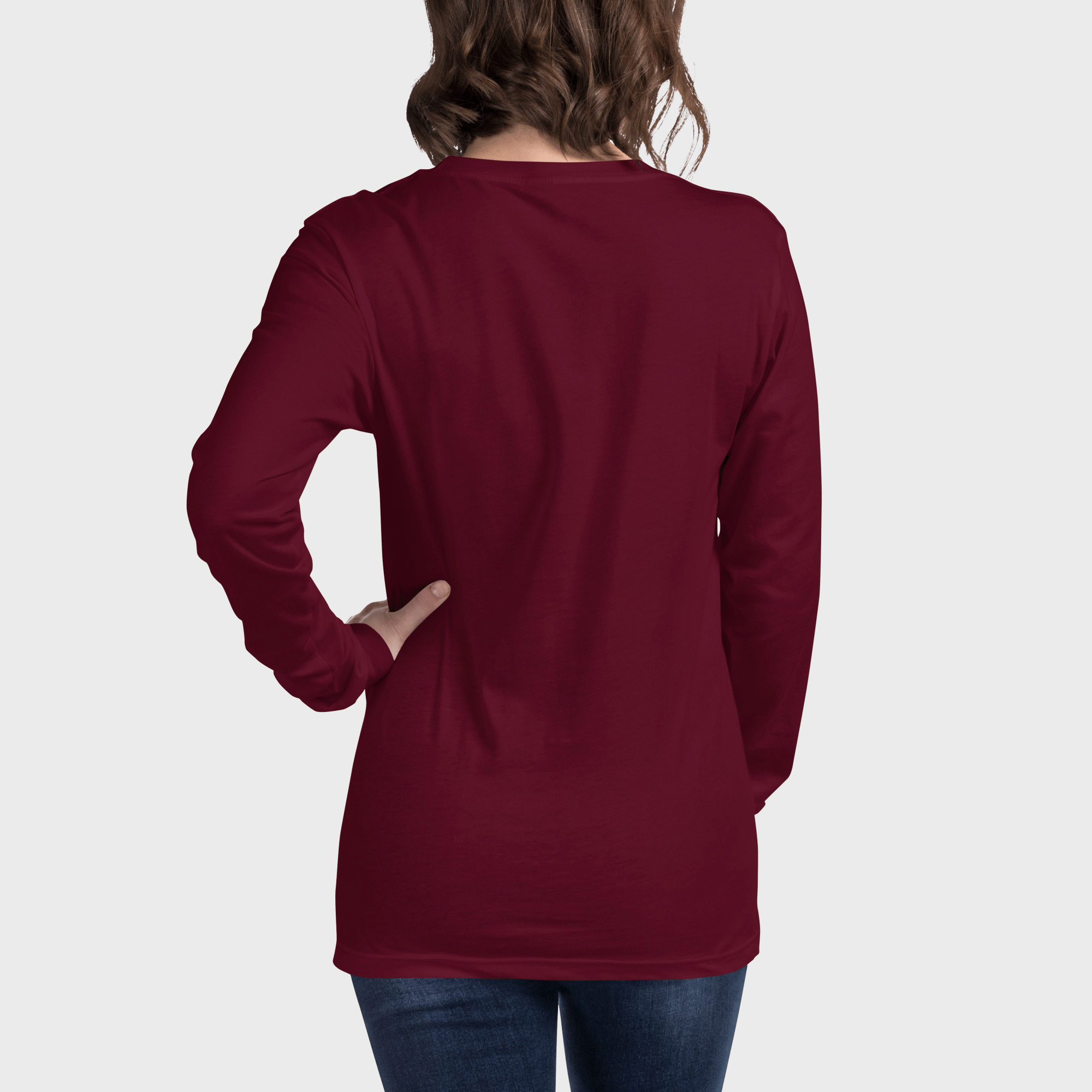 Maroon Long Sleeve #color_maroon