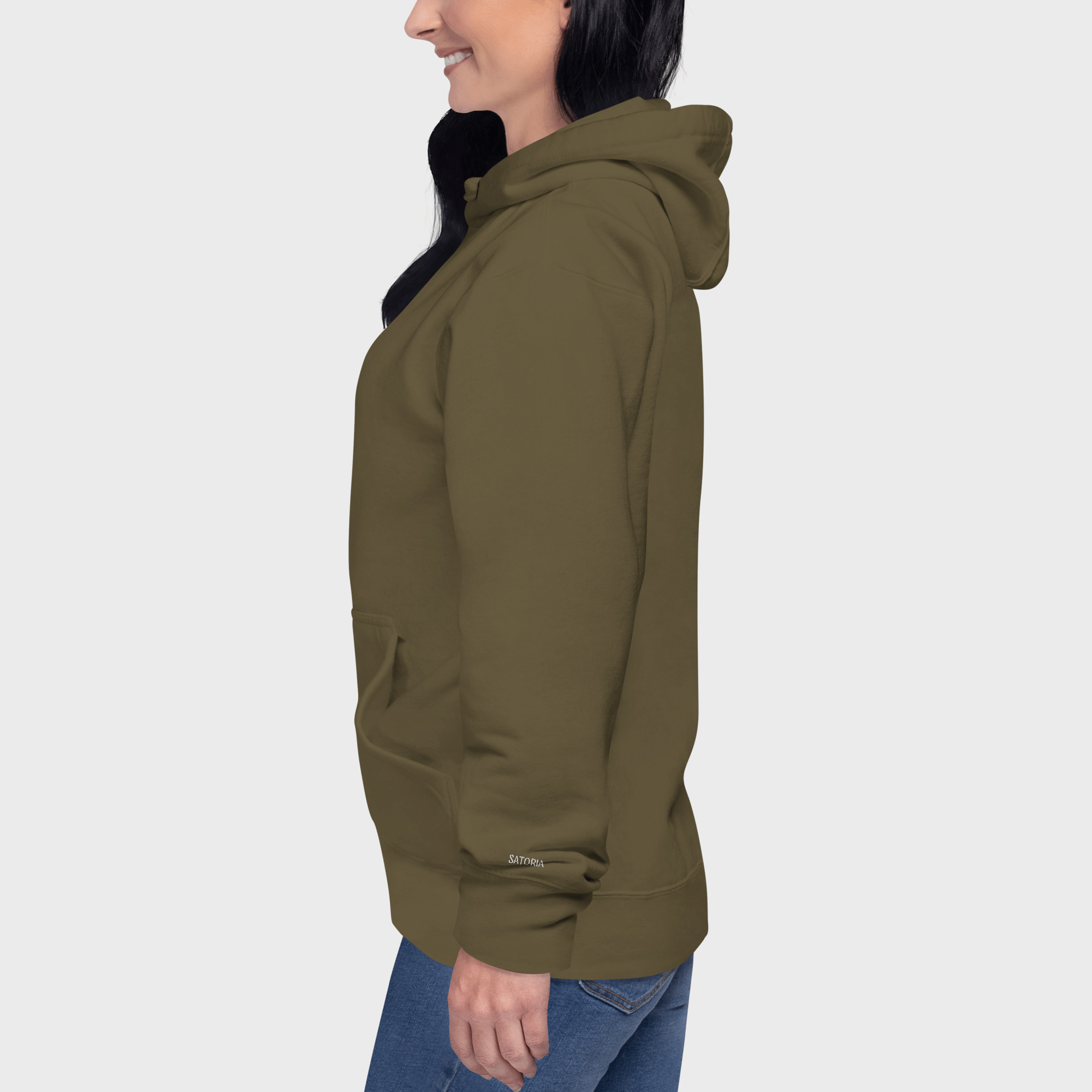 Military Green Hoodie #color_military green