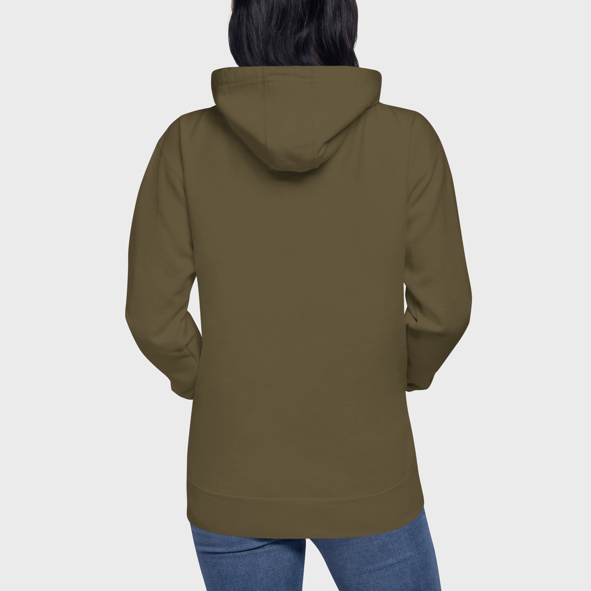 Military Green Hoodie #color_military green