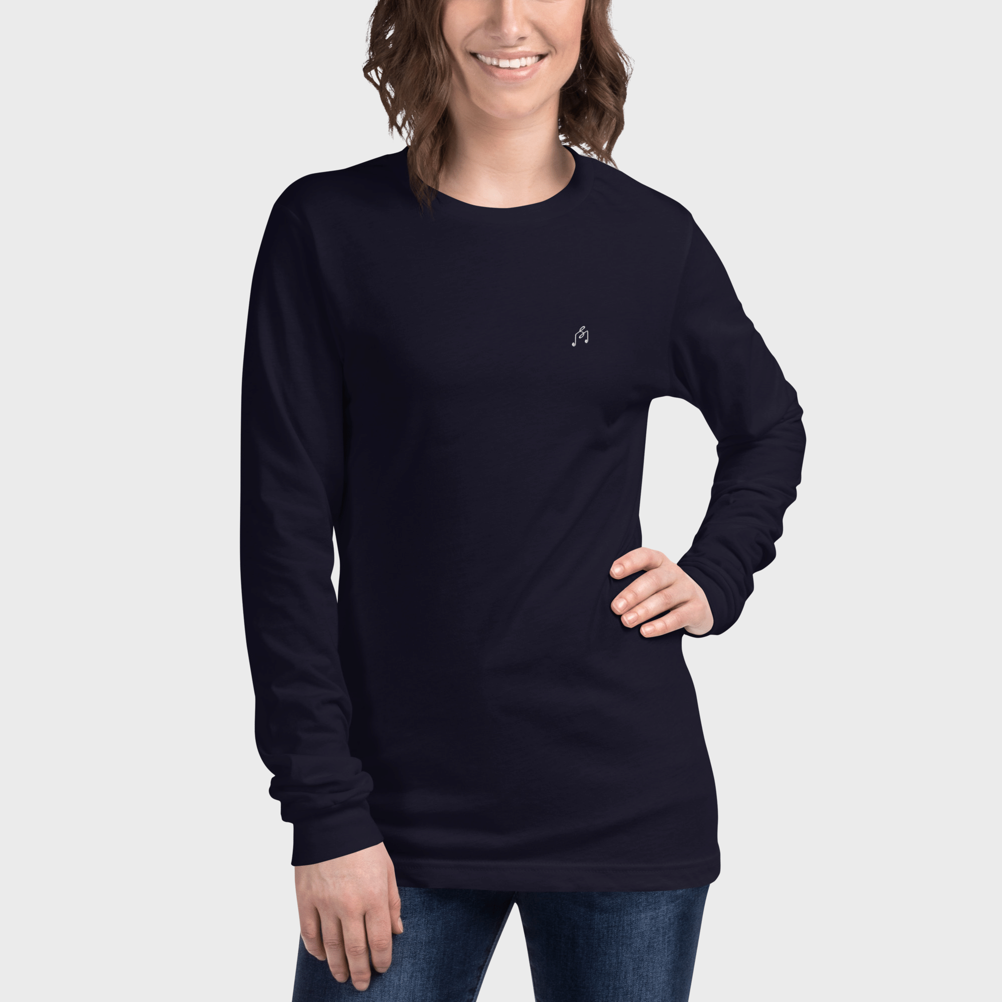 Navy Long Sleeve #color_navy