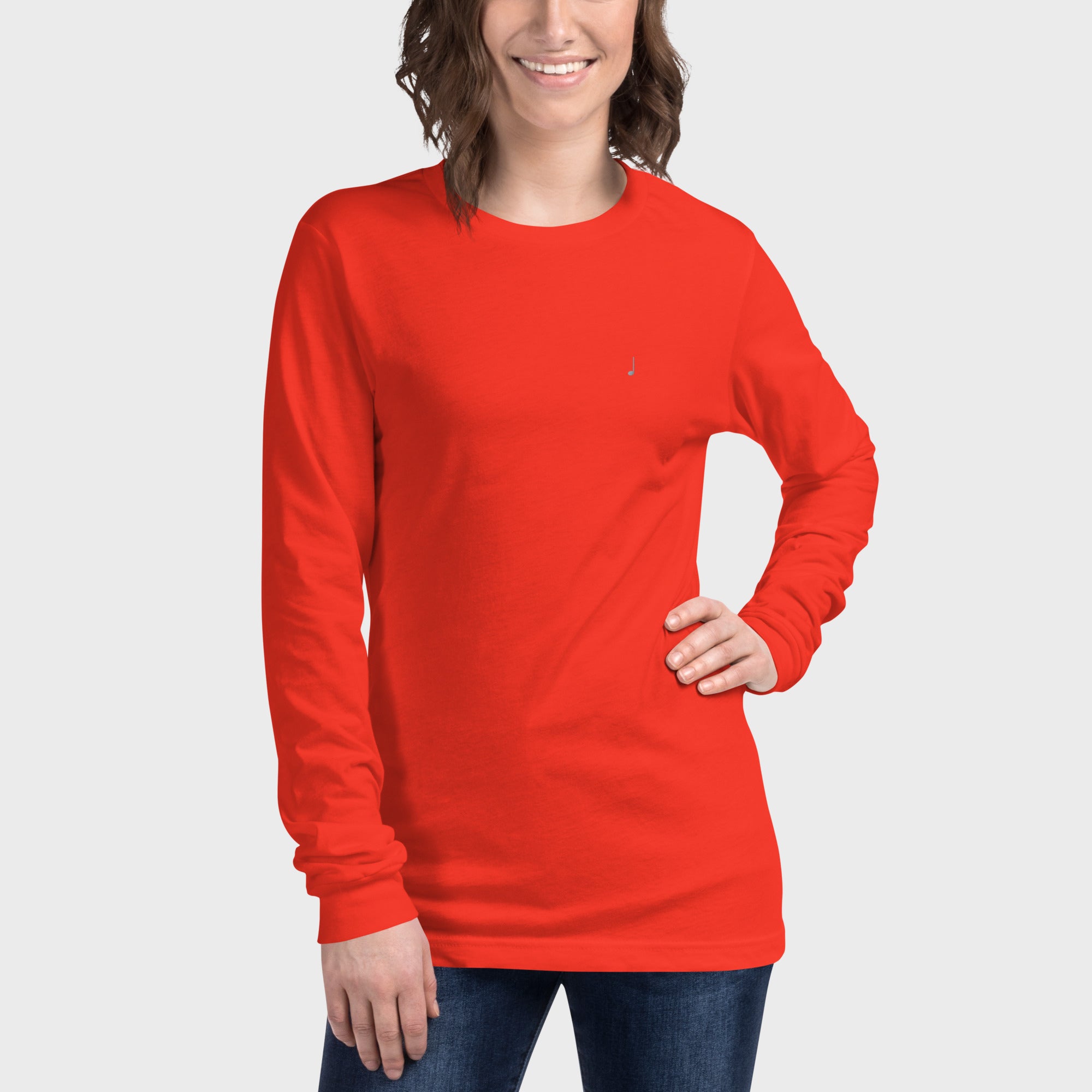 Poppy Long Sleeve #color_poppy