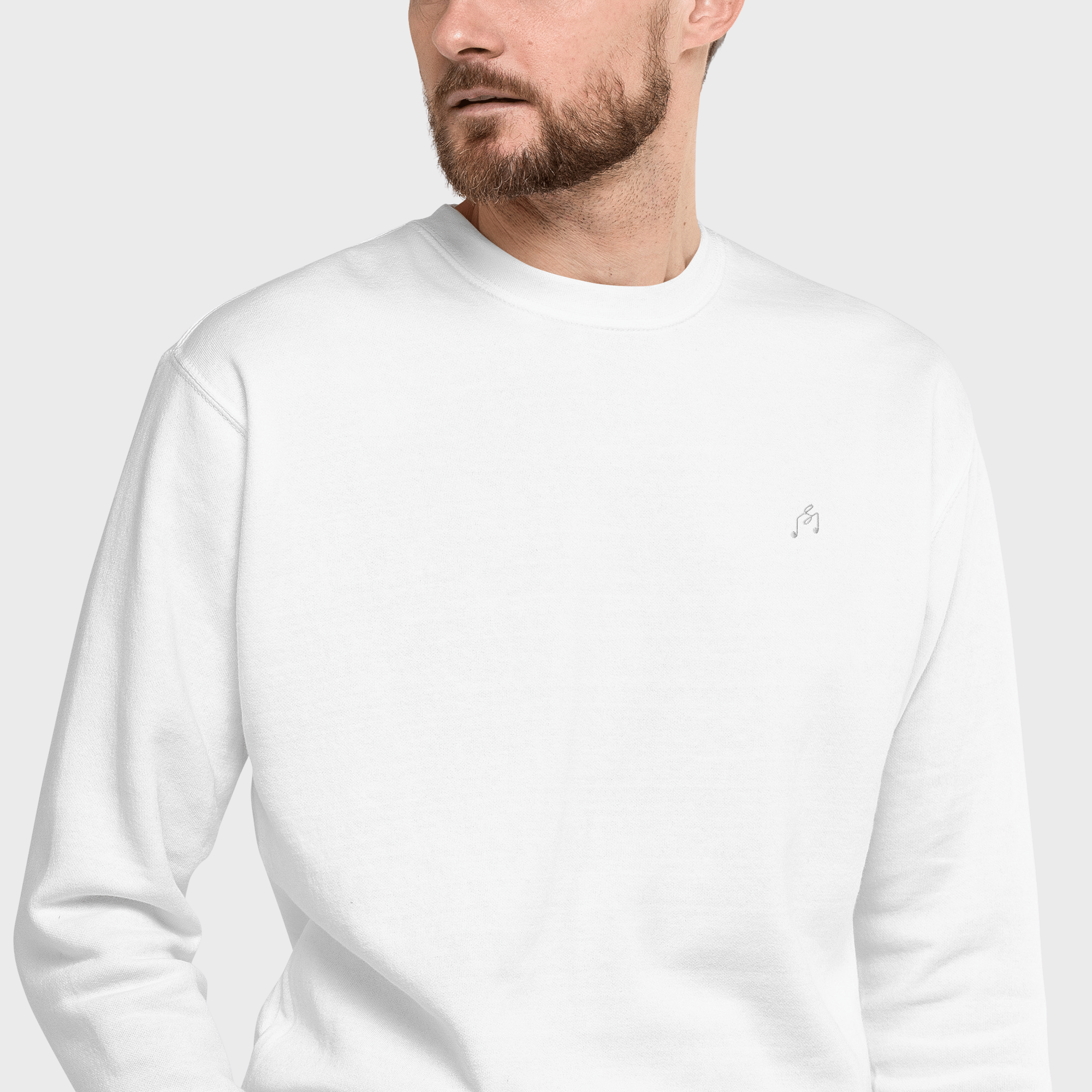 White Sweatshirt #color_white