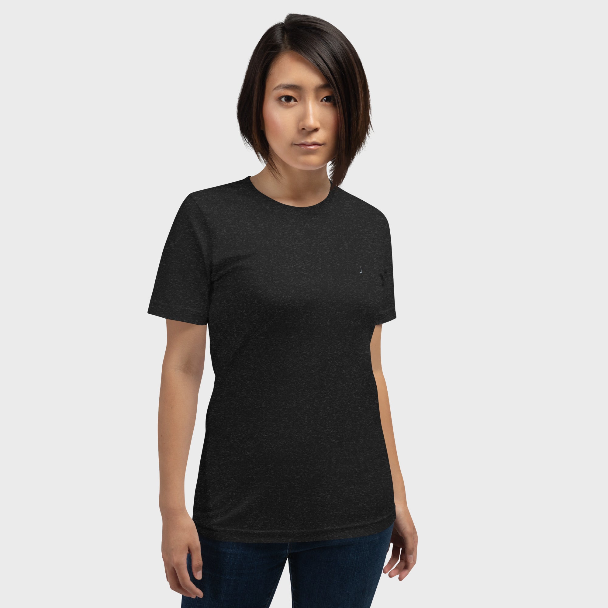 black heather Tee #color_black heather