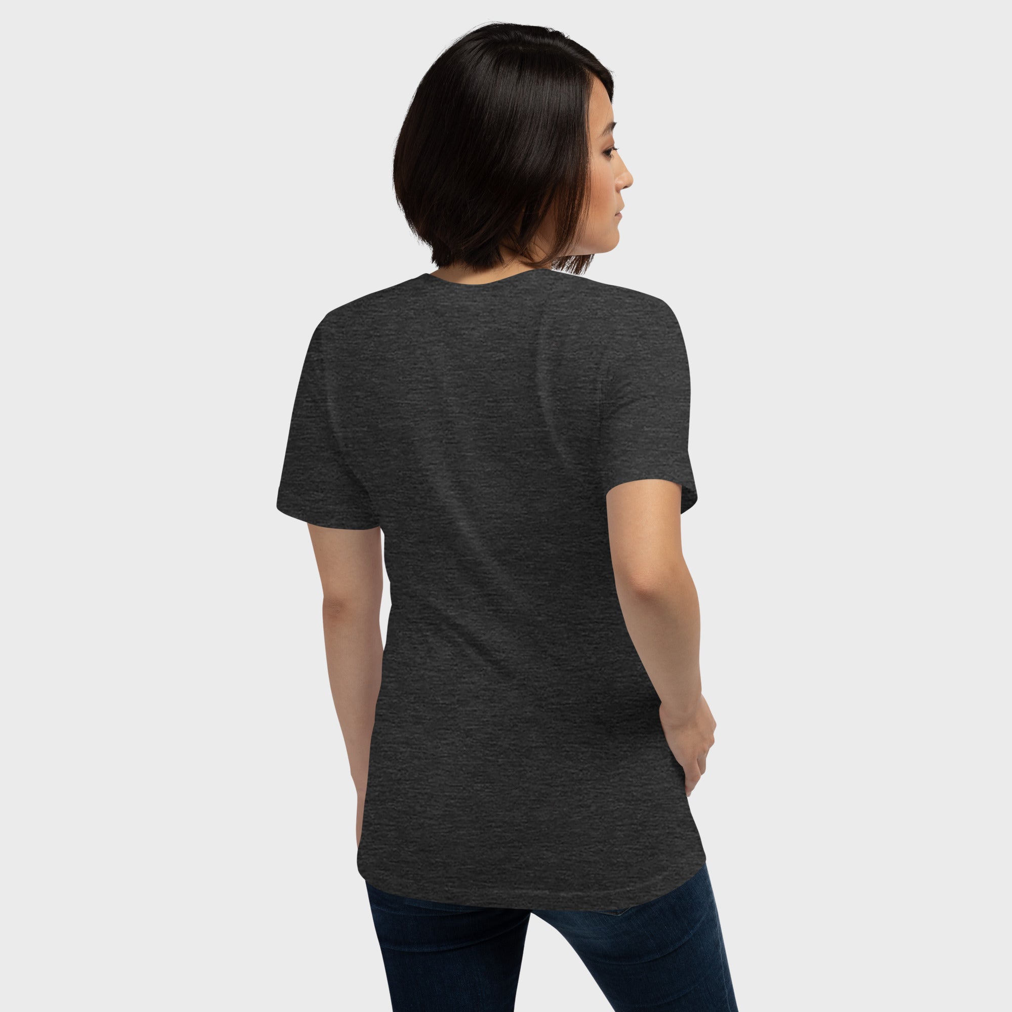 dark grey heather Tee #color_dark grey heather