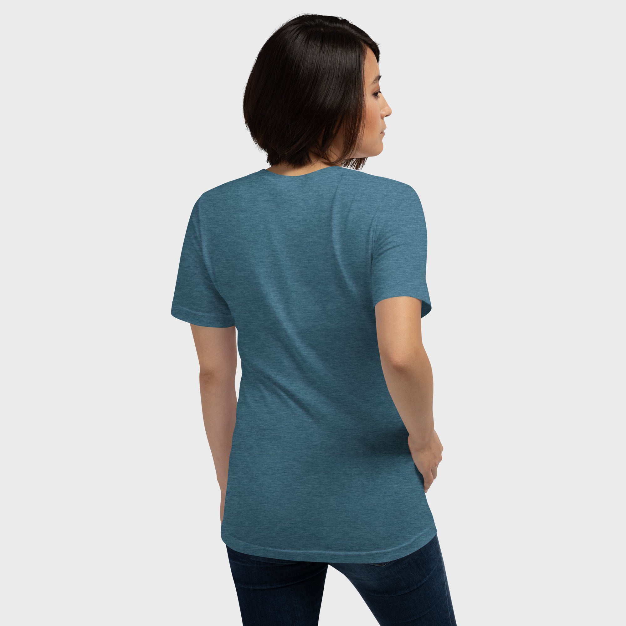 heather deep teal Tee #color_heather deep teal