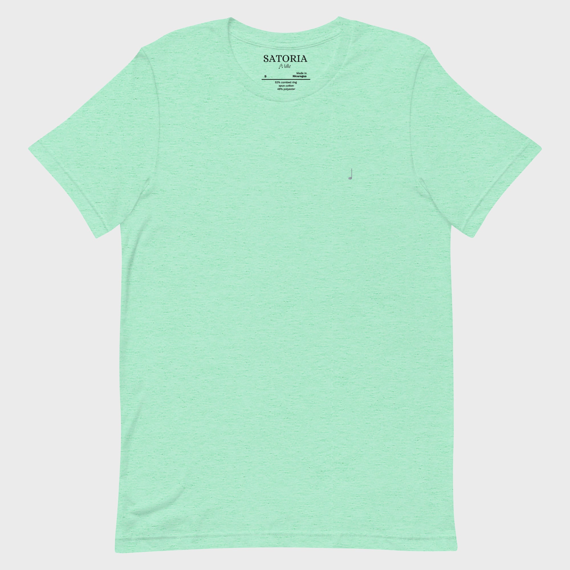 heather mint Tee #color_heather mint