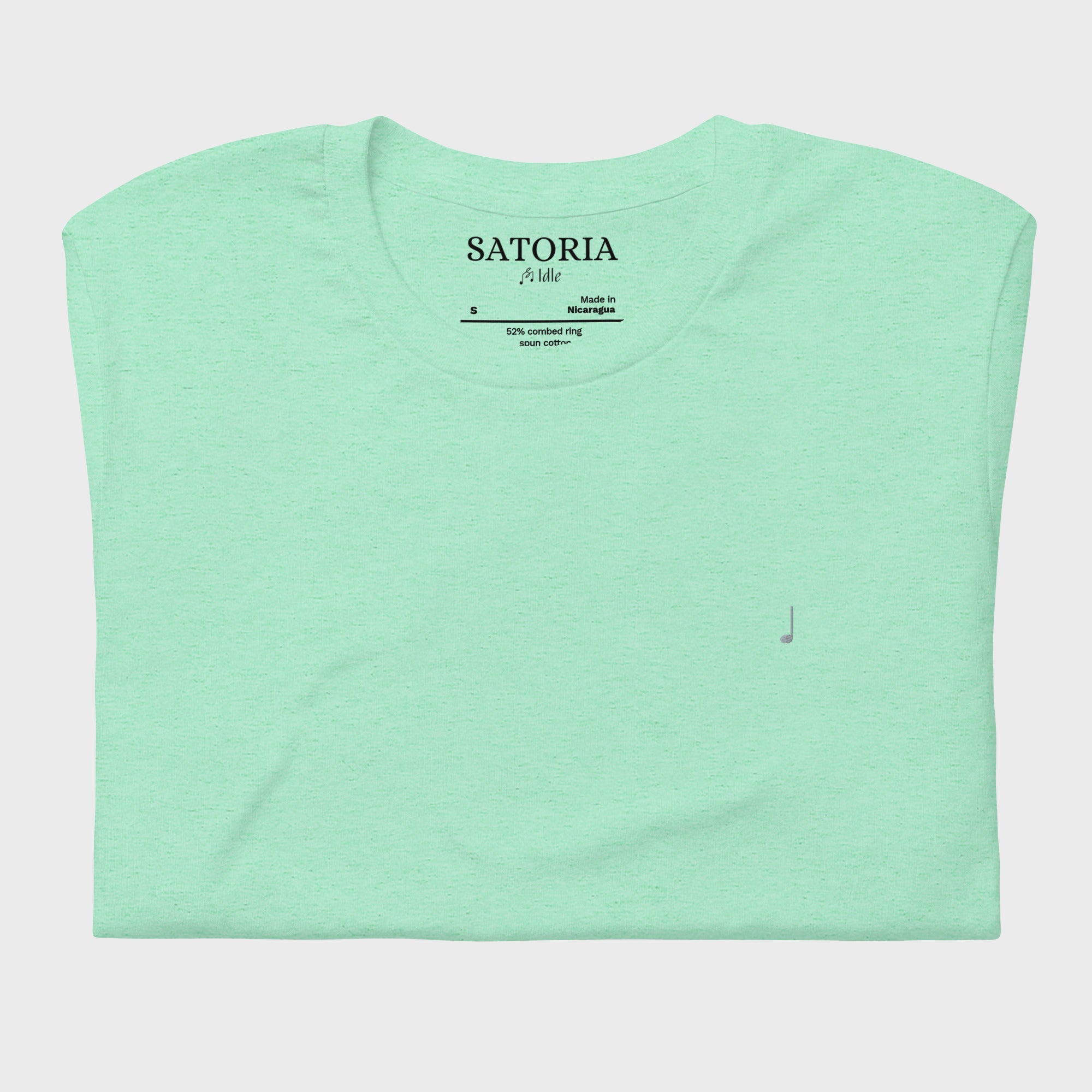 heather mint Tee #color_heather mint