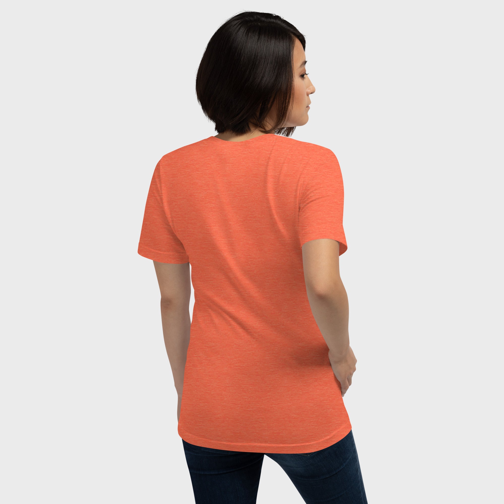 heather orange Tee #color_heather orange