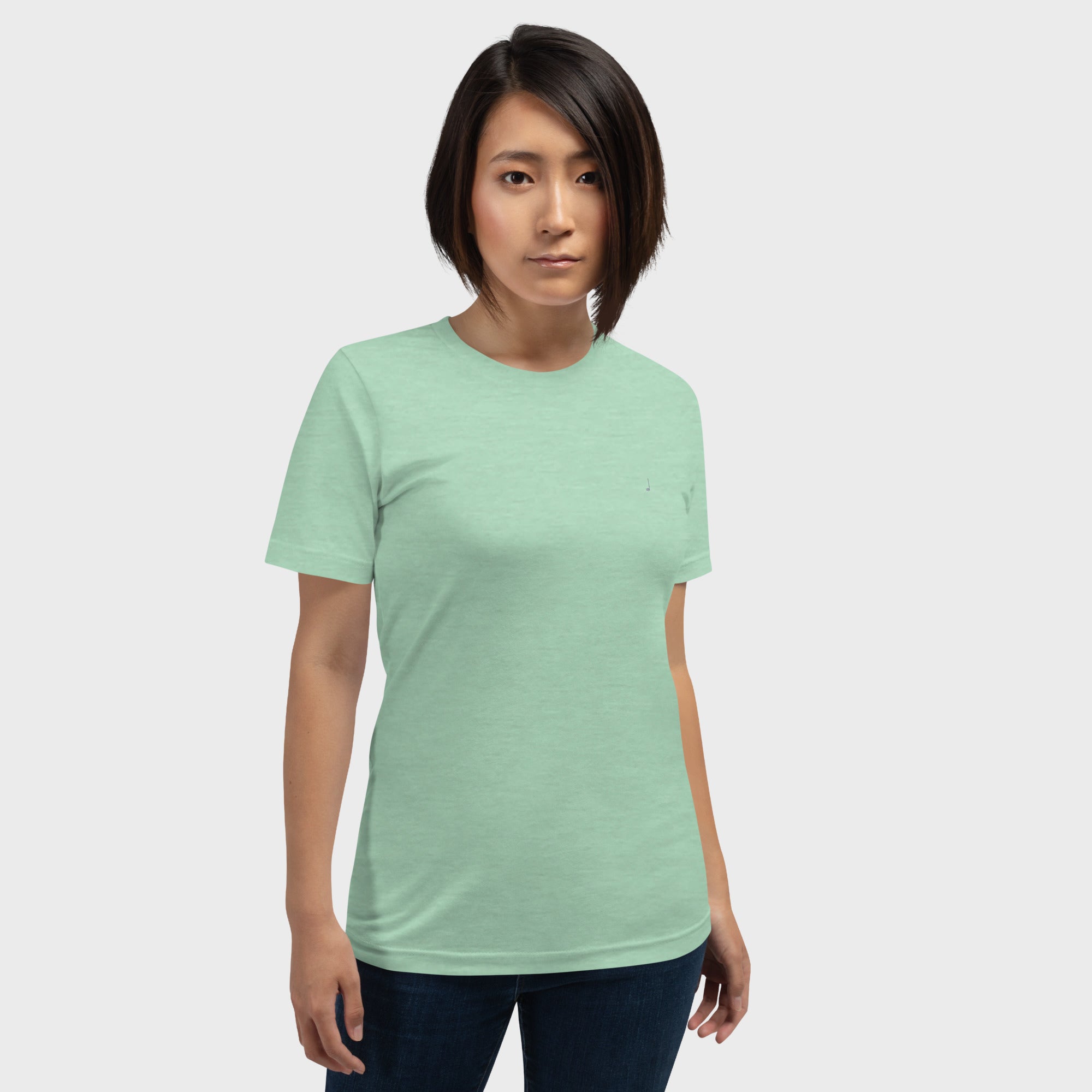 heather prism mint Tee #color_heather prism mint