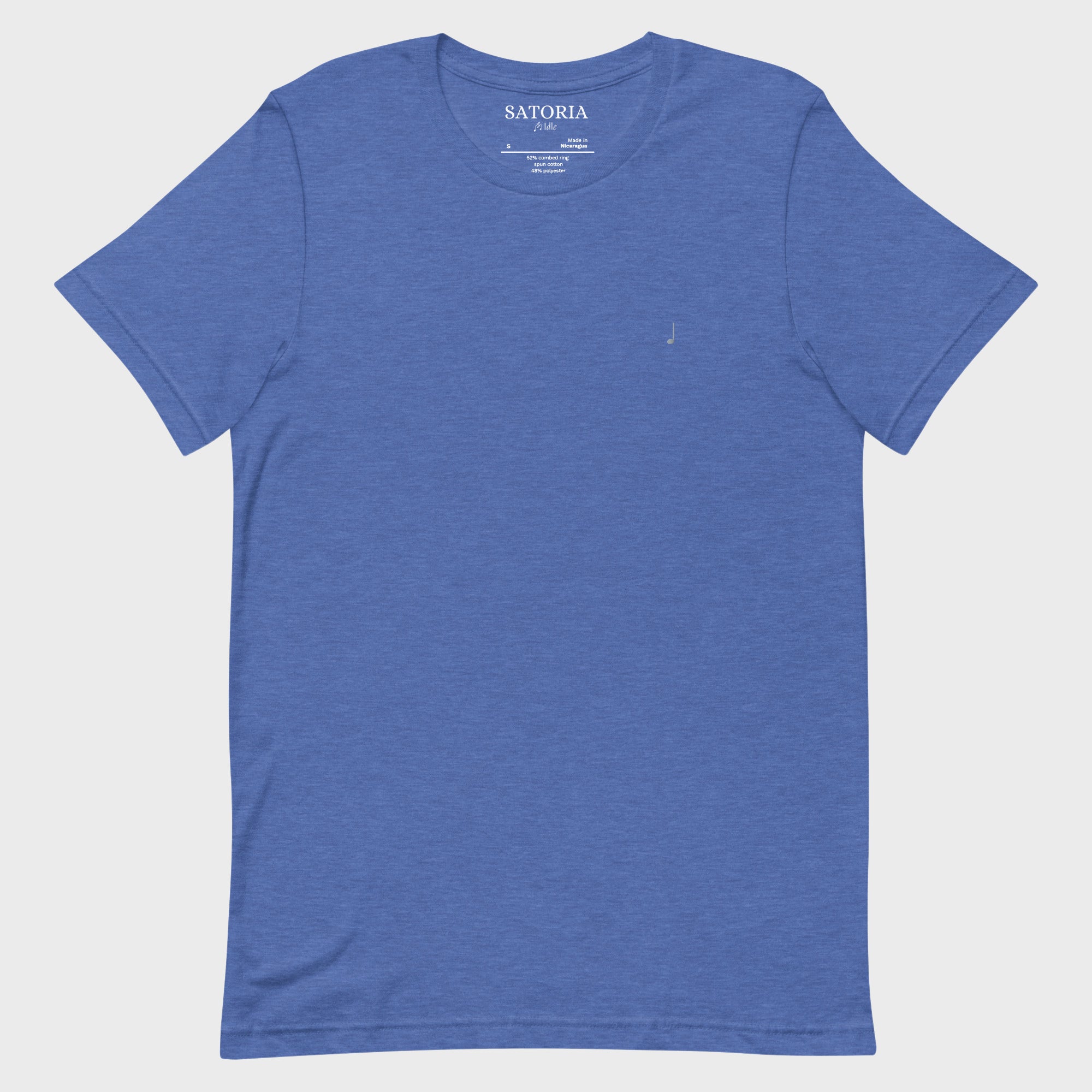 heather true royal Tee #color_heather true royal