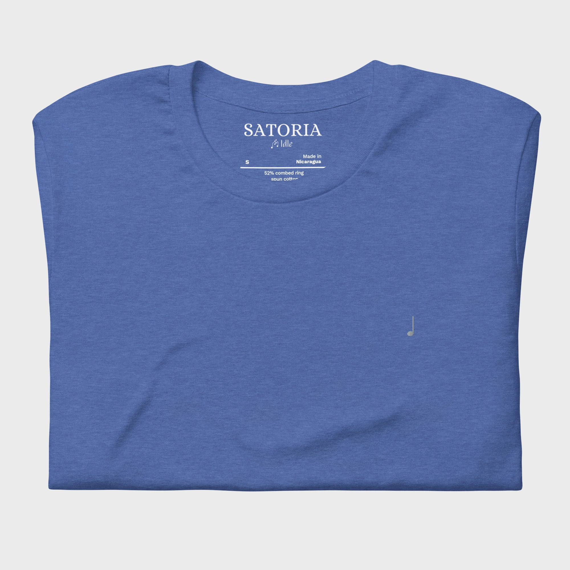 heather true royal Tee #color_heather true royal